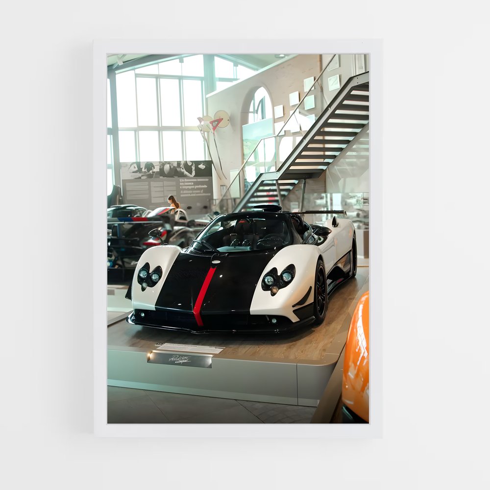 Poster Zonda Exposition – affiche Pagani (vue 3)
